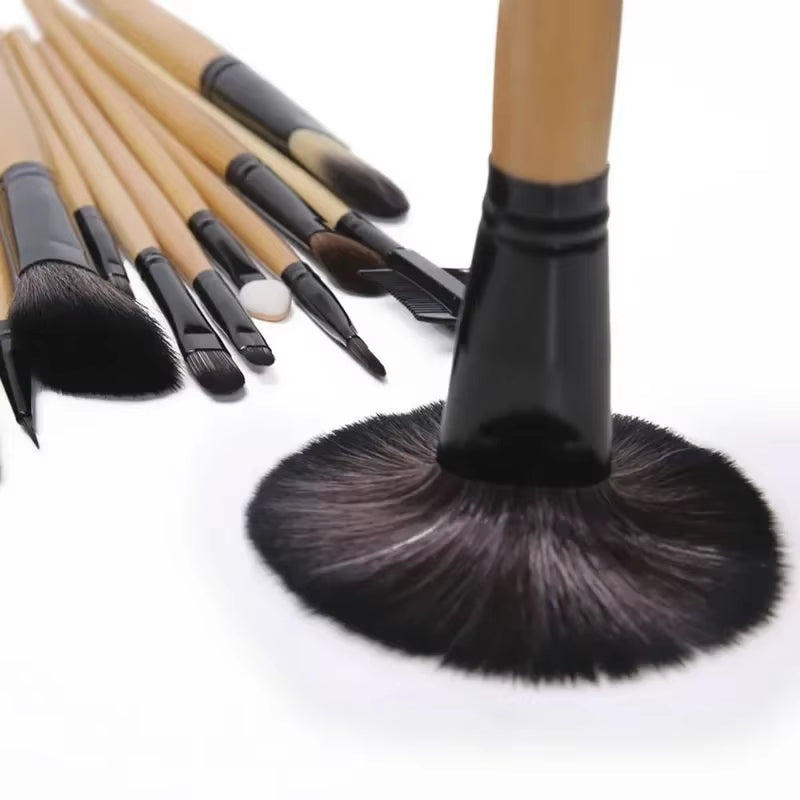 24 Pcs Makeup Brush Sets Professional Cosmetics Brushes Eyebrow Powder Foundation Shadows Pinceaux Make up Tools